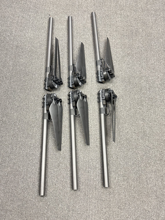 Set of 6 DJI E7000 CCW M12 100-15 KV115 Propulsion System - Untested