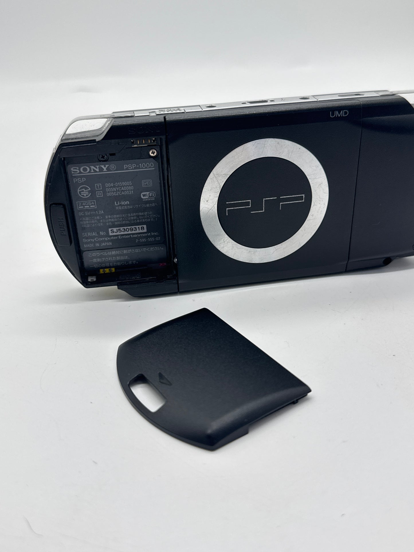 Sony PSP-1000 Piano Black Console #78 No Battery No Charger READ AS IS