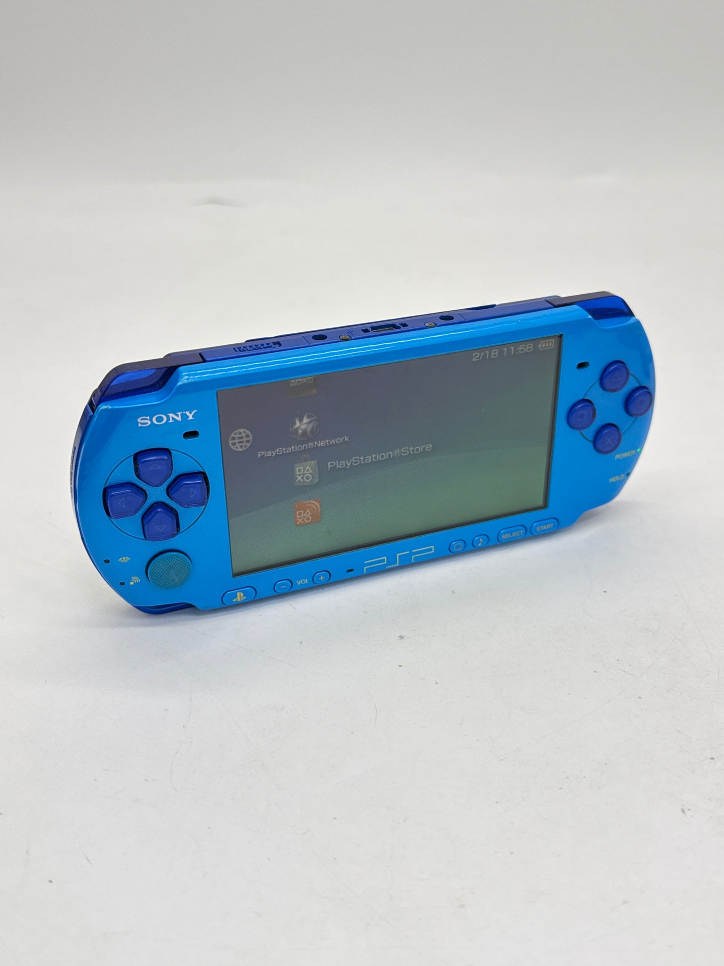 Sony PlayStation Portable PSP-3000 Blue Console #378