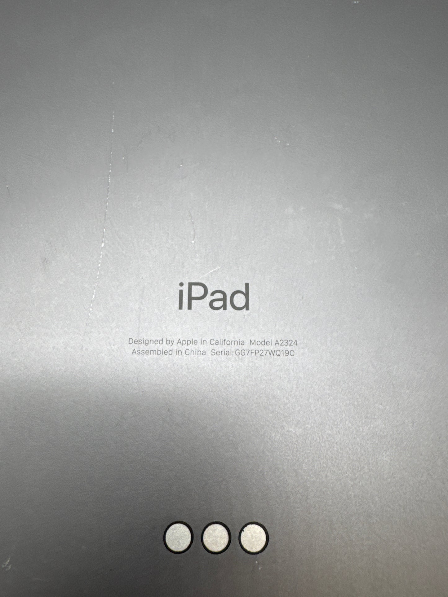 Unlocked Apple iPad Air 4th gen A2324 64GB Wi-Fi + Cellular - Cracked Read!