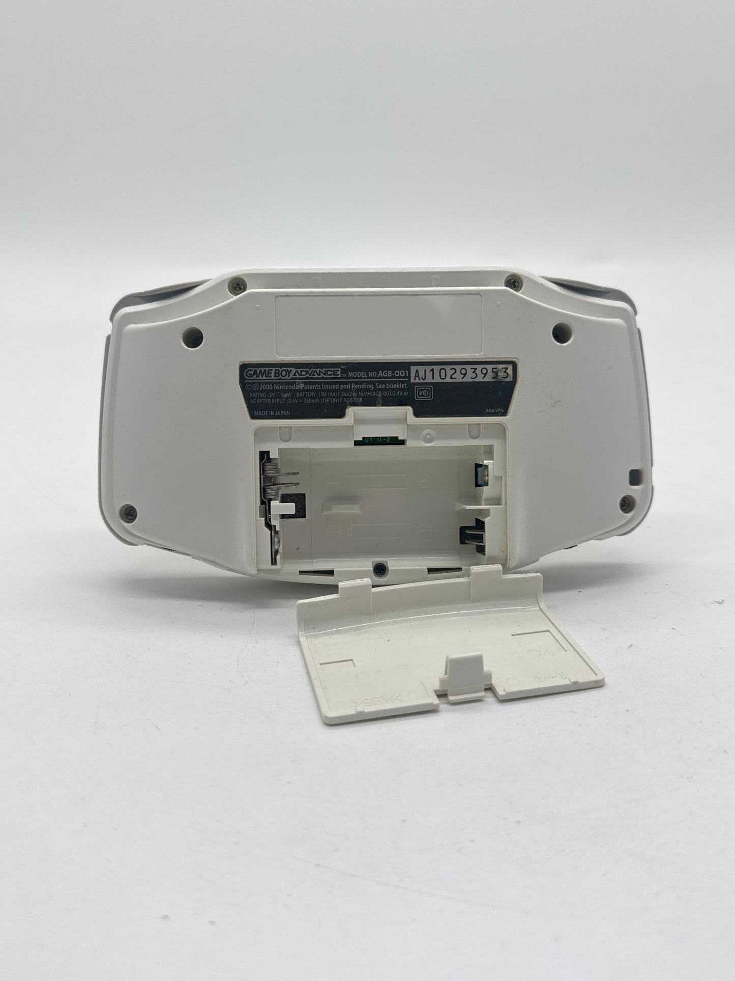 Nintendo Game Boy Advance AGB-001 White Console #634