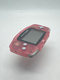 Nintendo Game Boy Advance AGB-001 Milky Pink Console #3 Missing Side Piece image 4