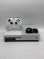 Microsoft Xbox One S 500GB White Console w/ Controller & Power Cable Used - image 1