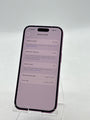 US Sprint/T-Mobile Apple iPhone 16 A3081 128GB Pink 100% Battery Health 60 Cycle - image 4
