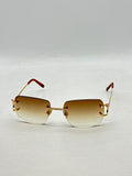 Cartier CT00920 001 Glasses 140 Made in France Gold image 1