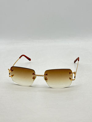 Cartier CT00920 001 Glasses 140 Made in France Gold