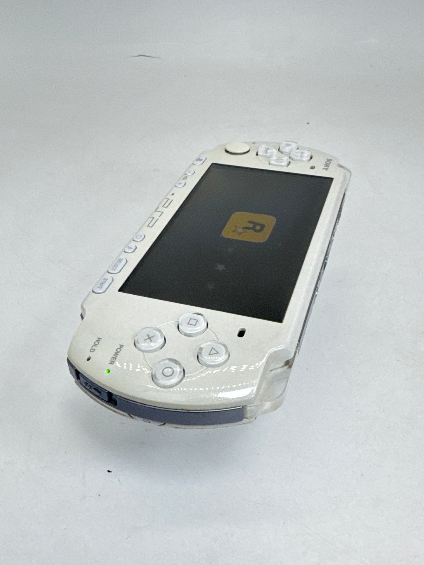 Sony PlayStation Portable PSP-3000 White Console #384 w/ OEM 1200mAh Battery