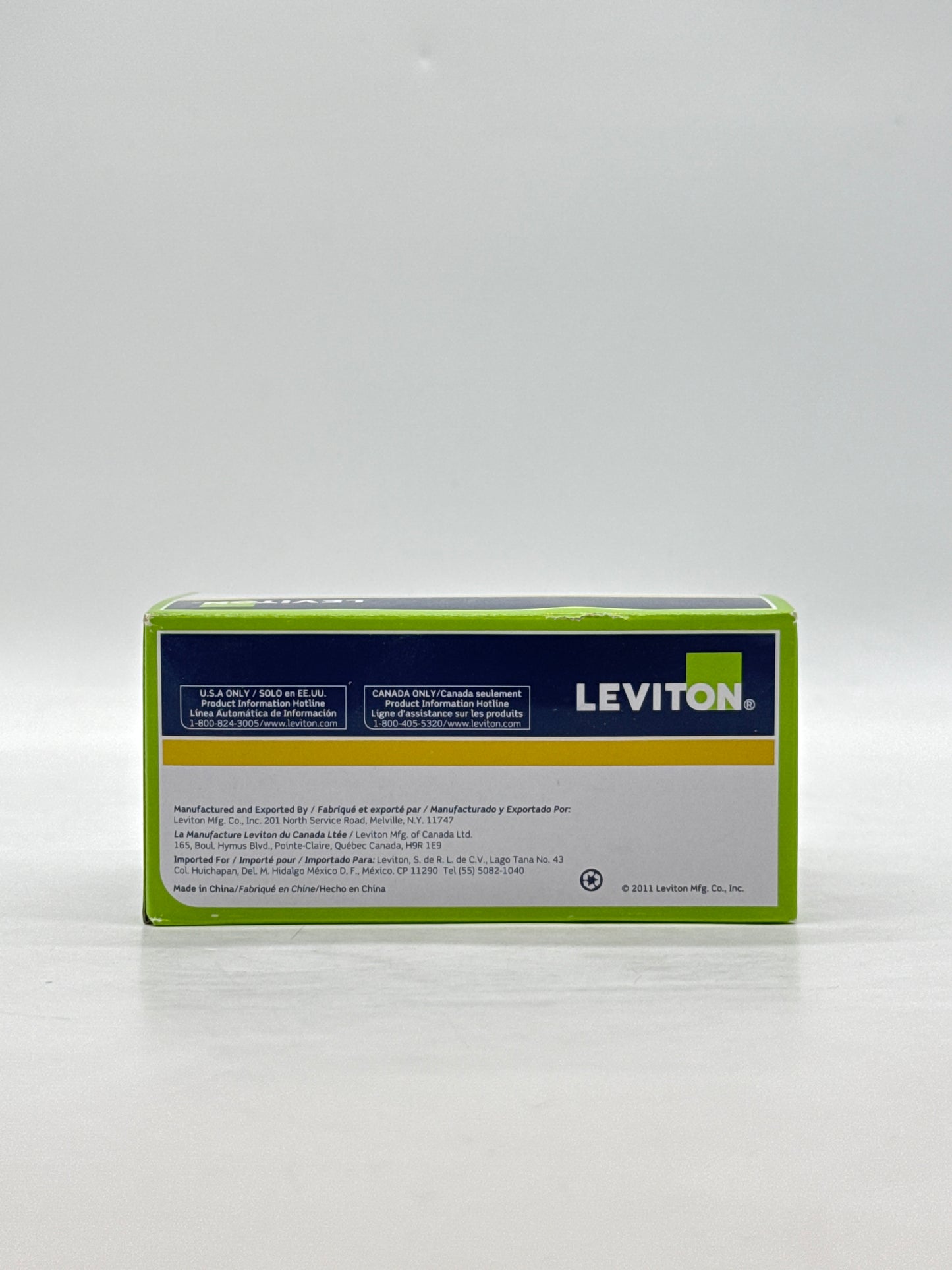 New Leviton OPP20-D2 Standard Occupancy Power Pack Sensor 20 AMP 24 VDC
