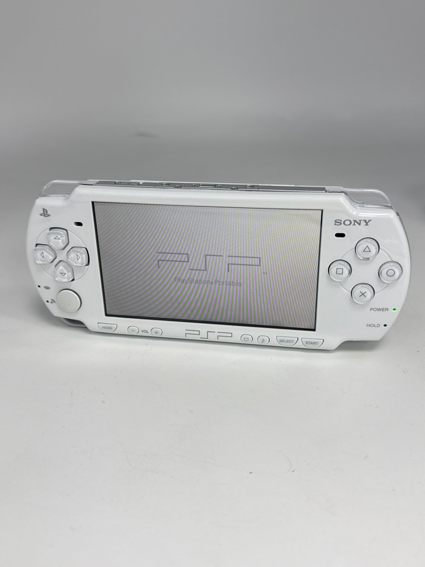 Sony PSP-2000 White Console #219 w/1200mAh Battery & No Charger