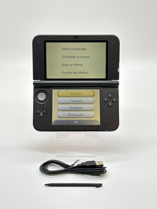 Nintendo 3DS XL LL SPR-001(JPN) Red/Black Console #25