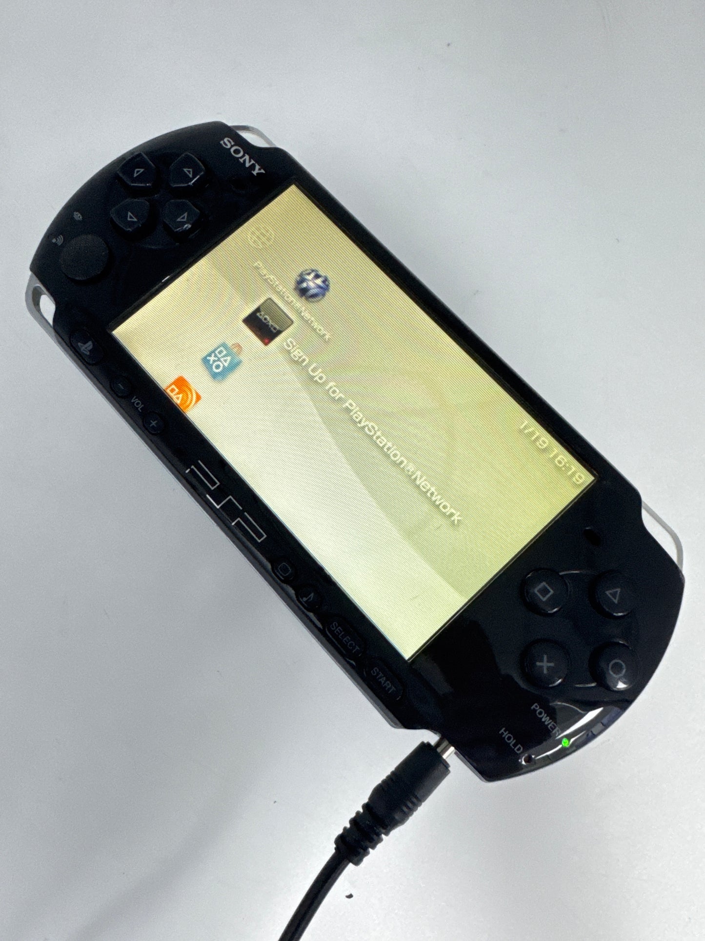 Sony PSP-3000 Black Console #243 No Battery or Lid No Charger AS IS