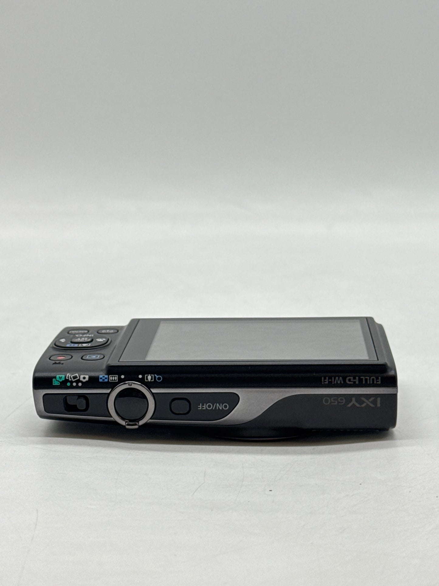 Canon IXY 650 / ELPH 360 20.2MP Digital Camera Black - New No Box