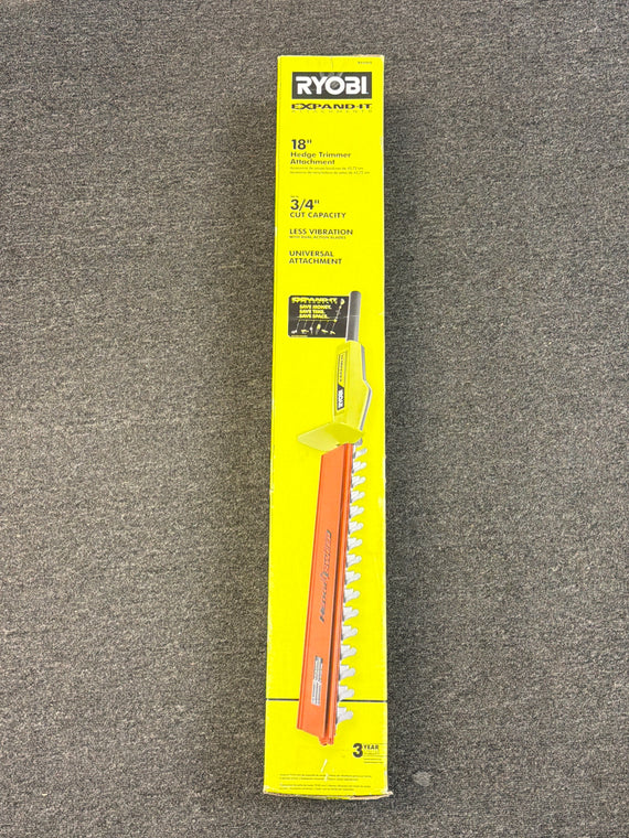 RYOBI RYHDG Expand-It 18" Universal Hedge Trimmer Attachment - New