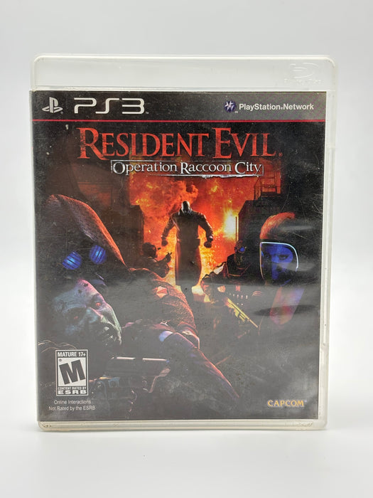 Resident Evil: Operation Raccoon City Sony PlayStation 3 PS3 Game Free Shipping