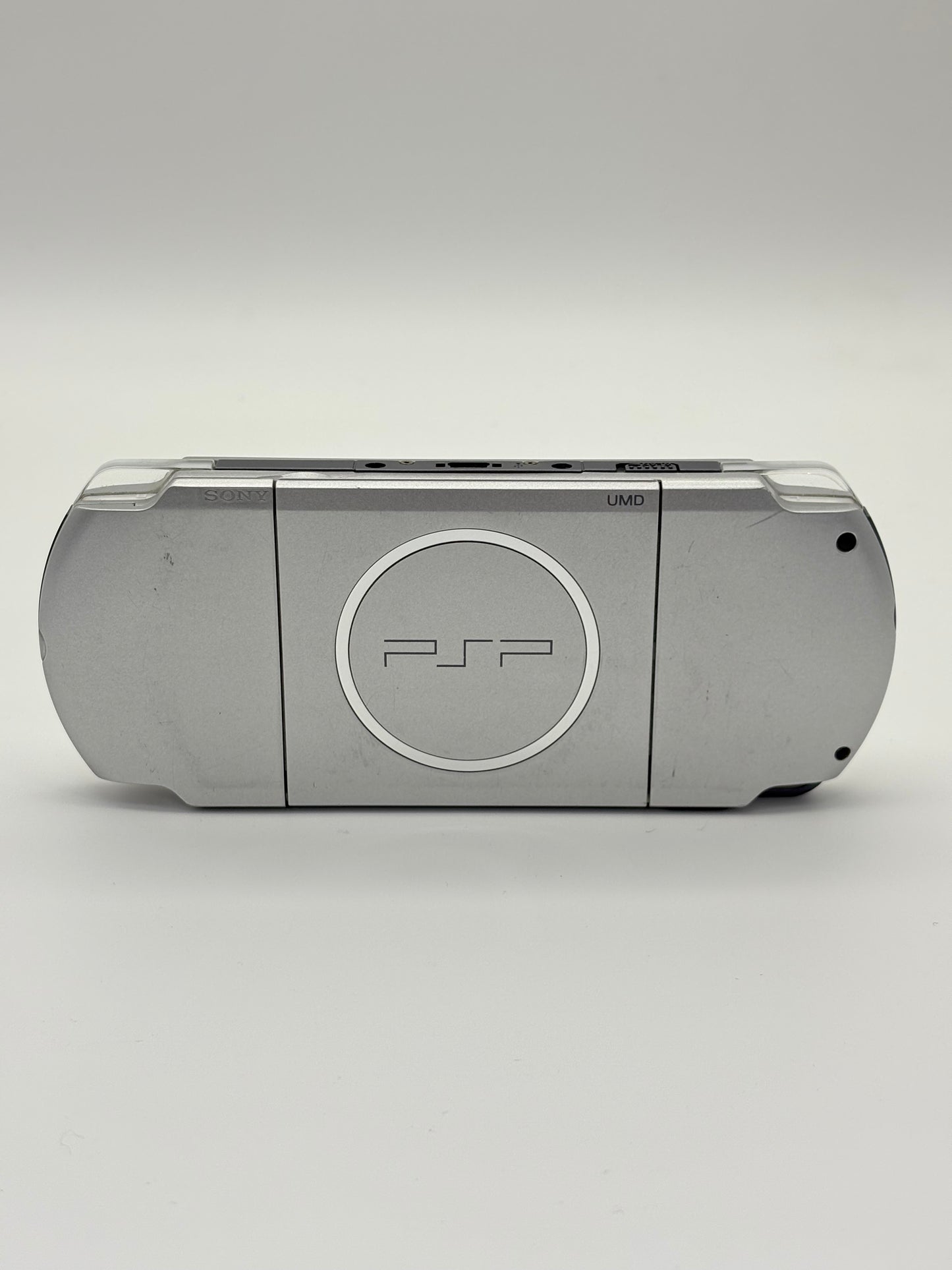 Sony PSP-3000 Silver Console #214 w/1200 mAh Battery