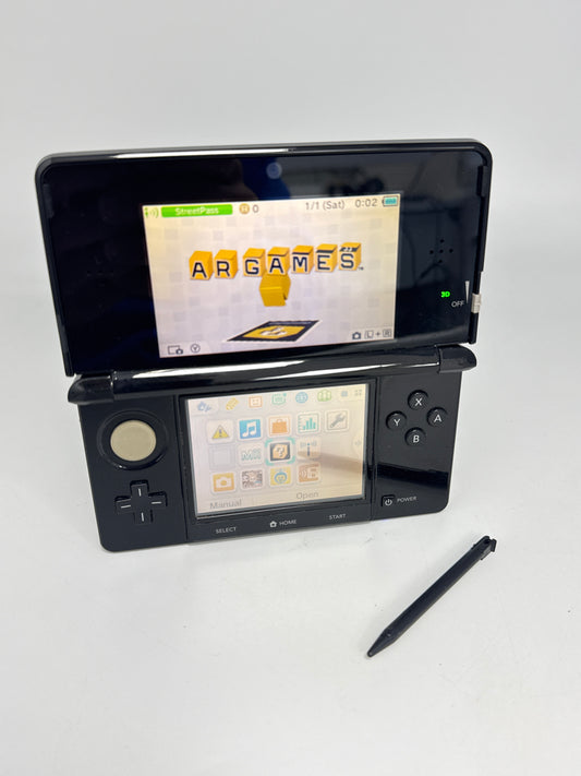 Nintendo 3DS CTR-001 (JPN) Black Console - Read!