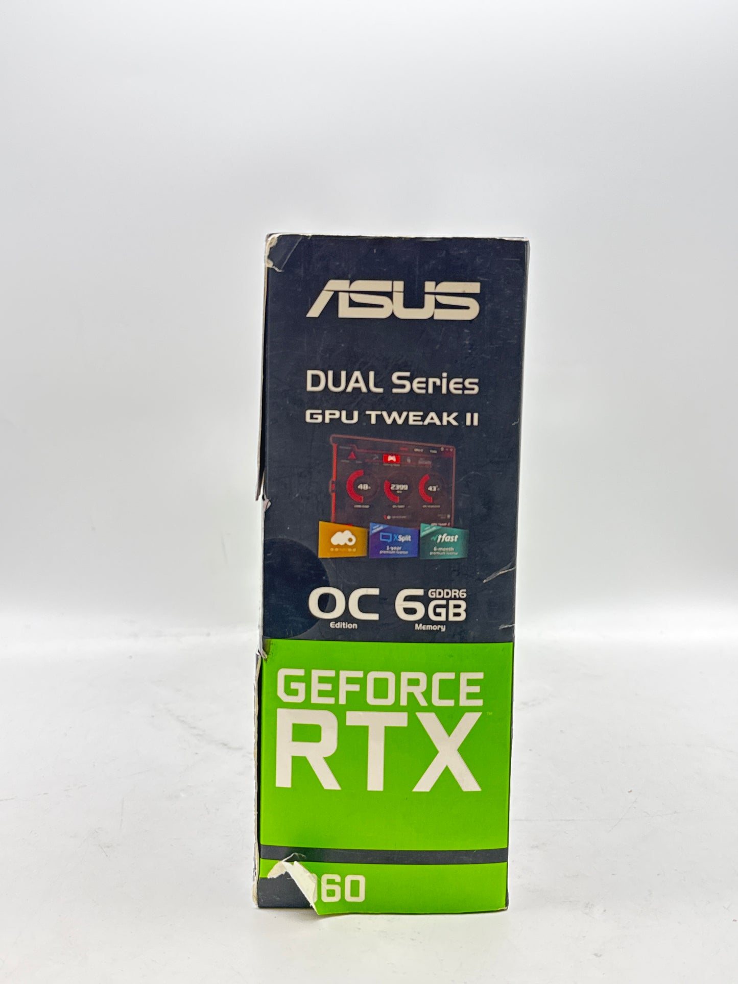 ASUS GeForce RTX 2060 OC 6GB GDDR6 EVO Graphics Card DUAL-RTX2060-O6G-EVO