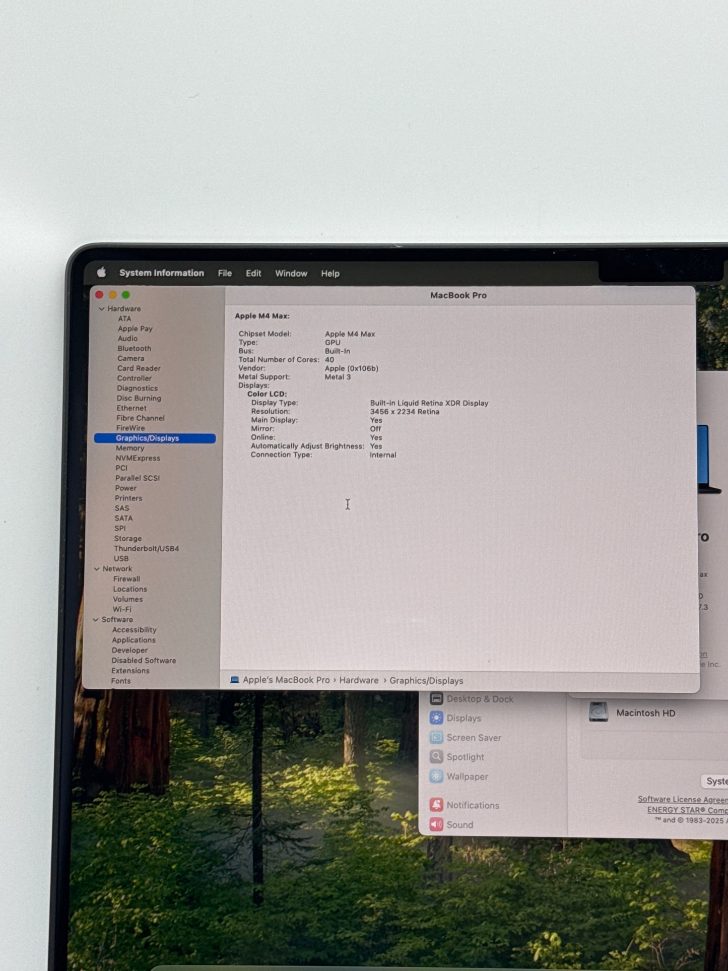 2024 Apple MacBook Pro 16.2" A3186 M4 Max 16C-CPU 40C-GPU 1TB 48GB RAM 3 Cycle