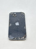 T-Mobile Apple iPhone 14 A2649 128GB Midnight - Cracked Not Working image 1