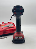 Milwaukee 2601-20 M18 18V 1/2" Driver Drill Battery and Charger Kit image 3