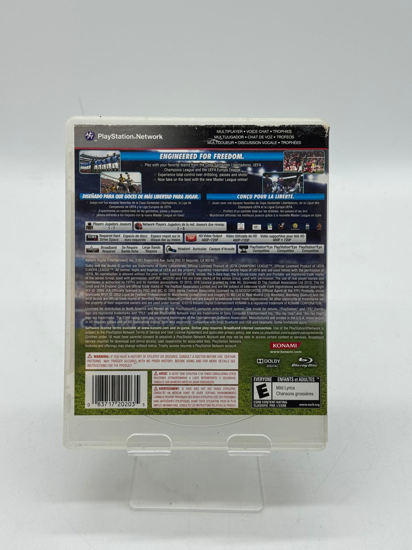 Pro Evolution Soccer 2011 - PlayStation 3 (PS3)