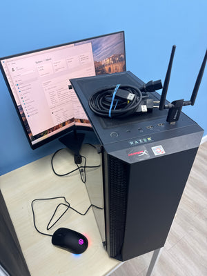 Gaming Desktop AMD Ryzen 5 1600 2.25TB HDD 512GB SSD 32GB RAM GeForce 1650 Super