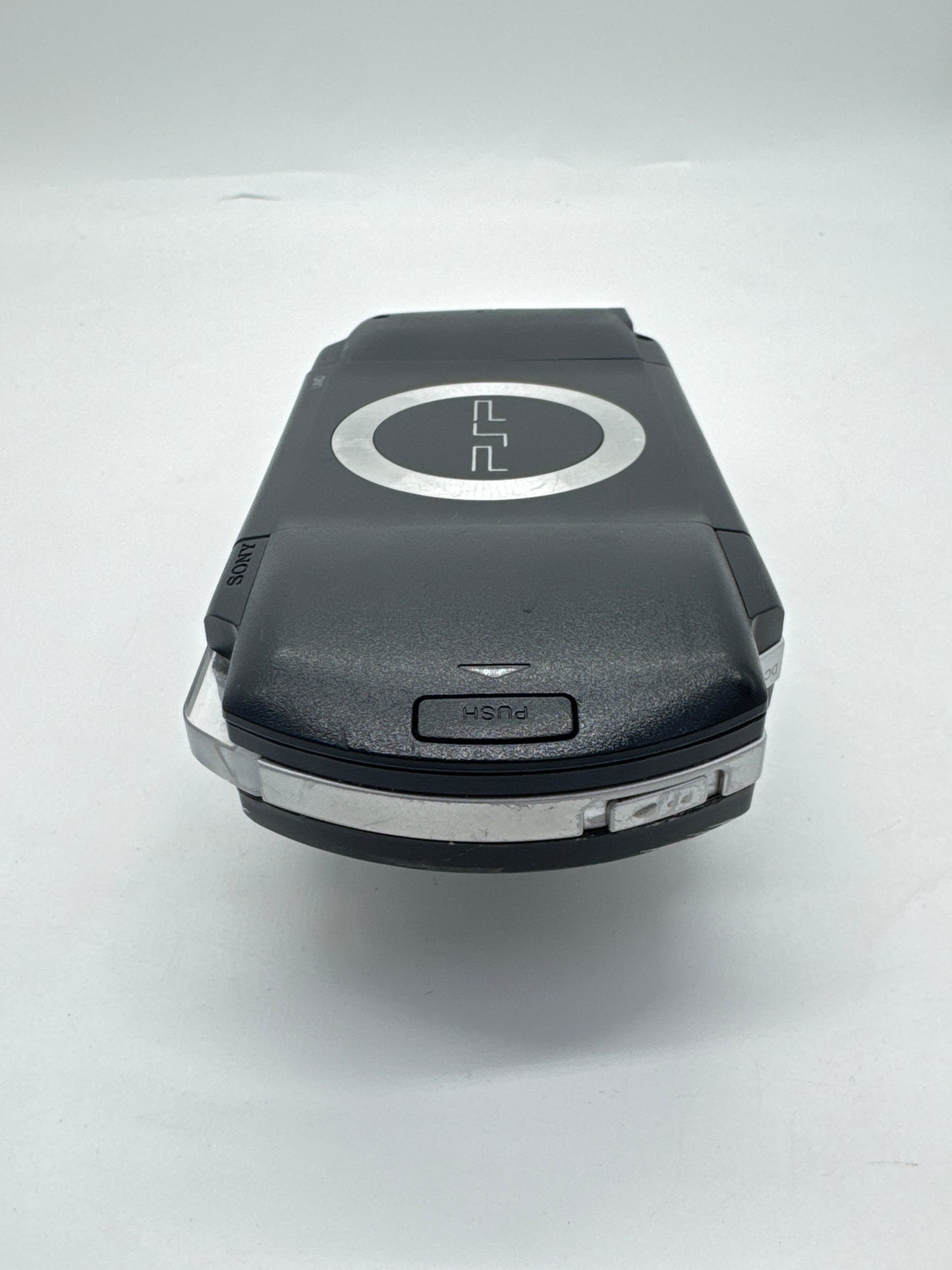 Sony PSP-1001B2 Black Console #83 Cracked Front Case