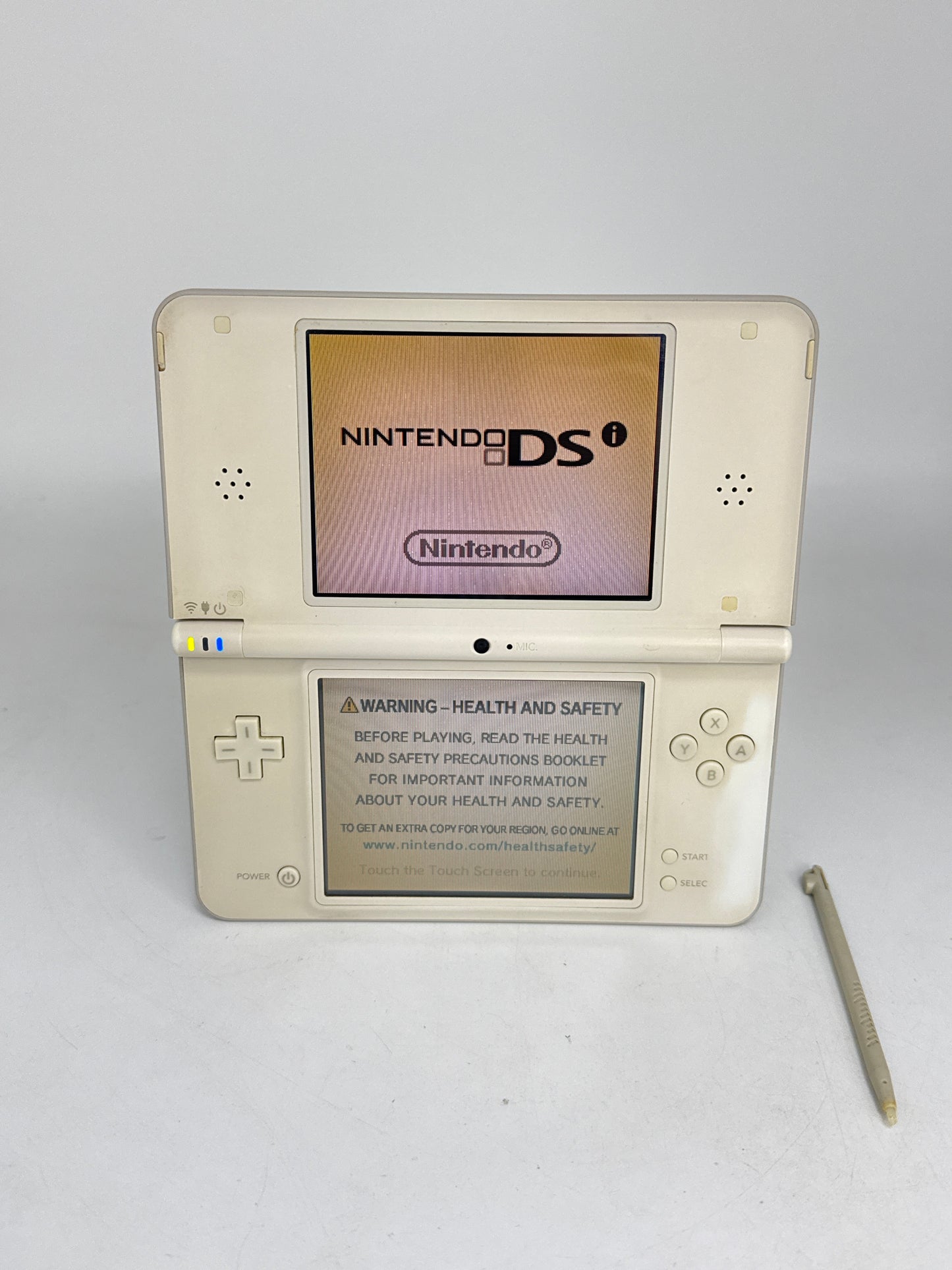 Nintendo DSi LL UTL-001(JPN) White Console #416 Heavy Yellow Tint AS IS