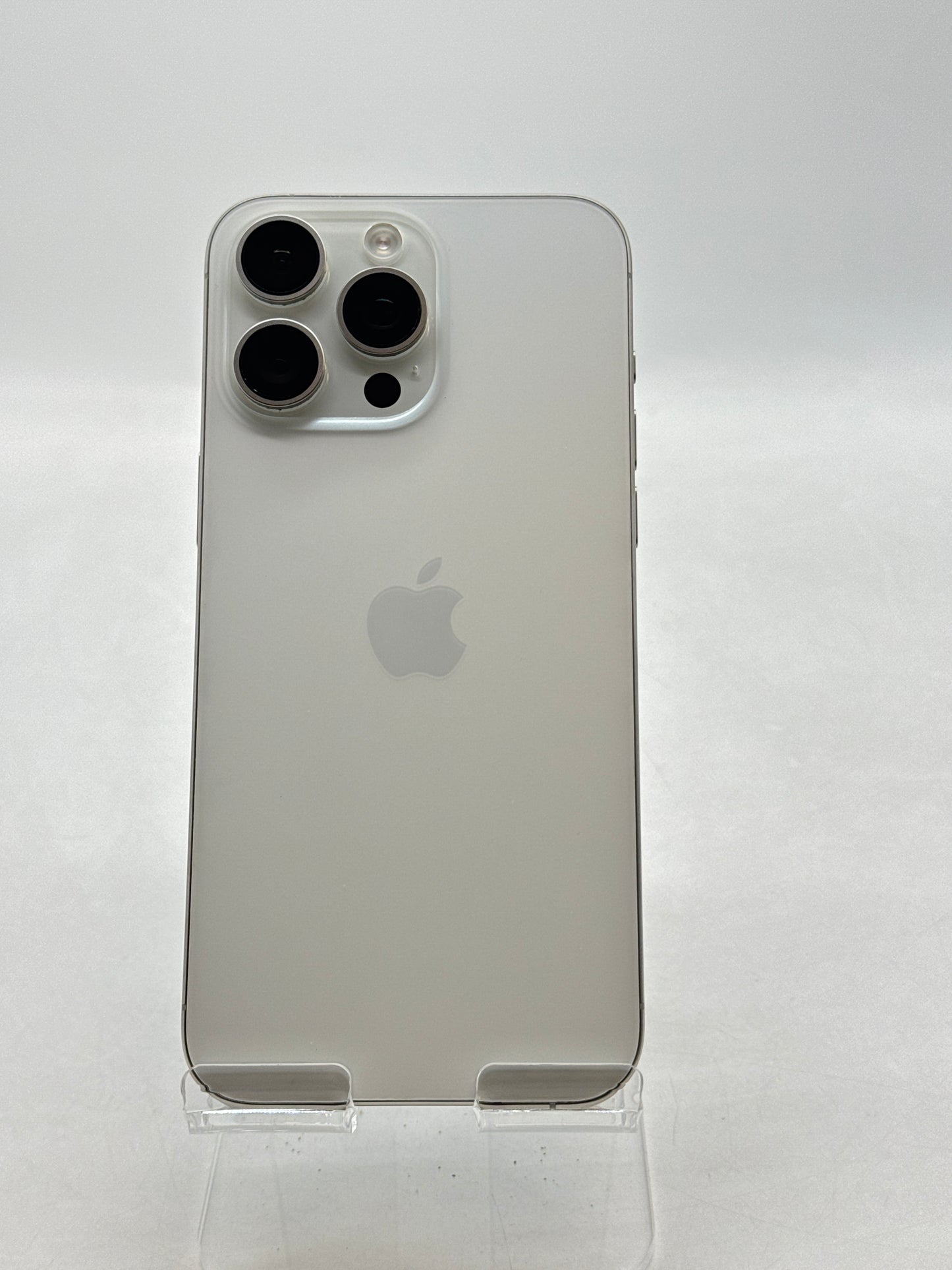 AT&T Apple iPhone 15 Pro Max 6.7" A2849 1TB White Titanium 87% Battery Health