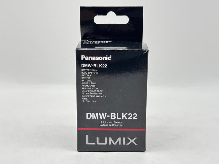 Panasonic Lumix DMW-BLK22 Rechargeable Battery 2200mAh Black New