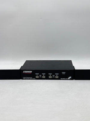STARVIEW 4 Port USB KVM Switch Console Rackmount Server Computer Selector Switch