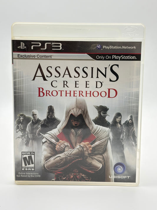 Assassin's Creed: Brotherhood Sony PlayStation 3 PS3 Game Free Shipping