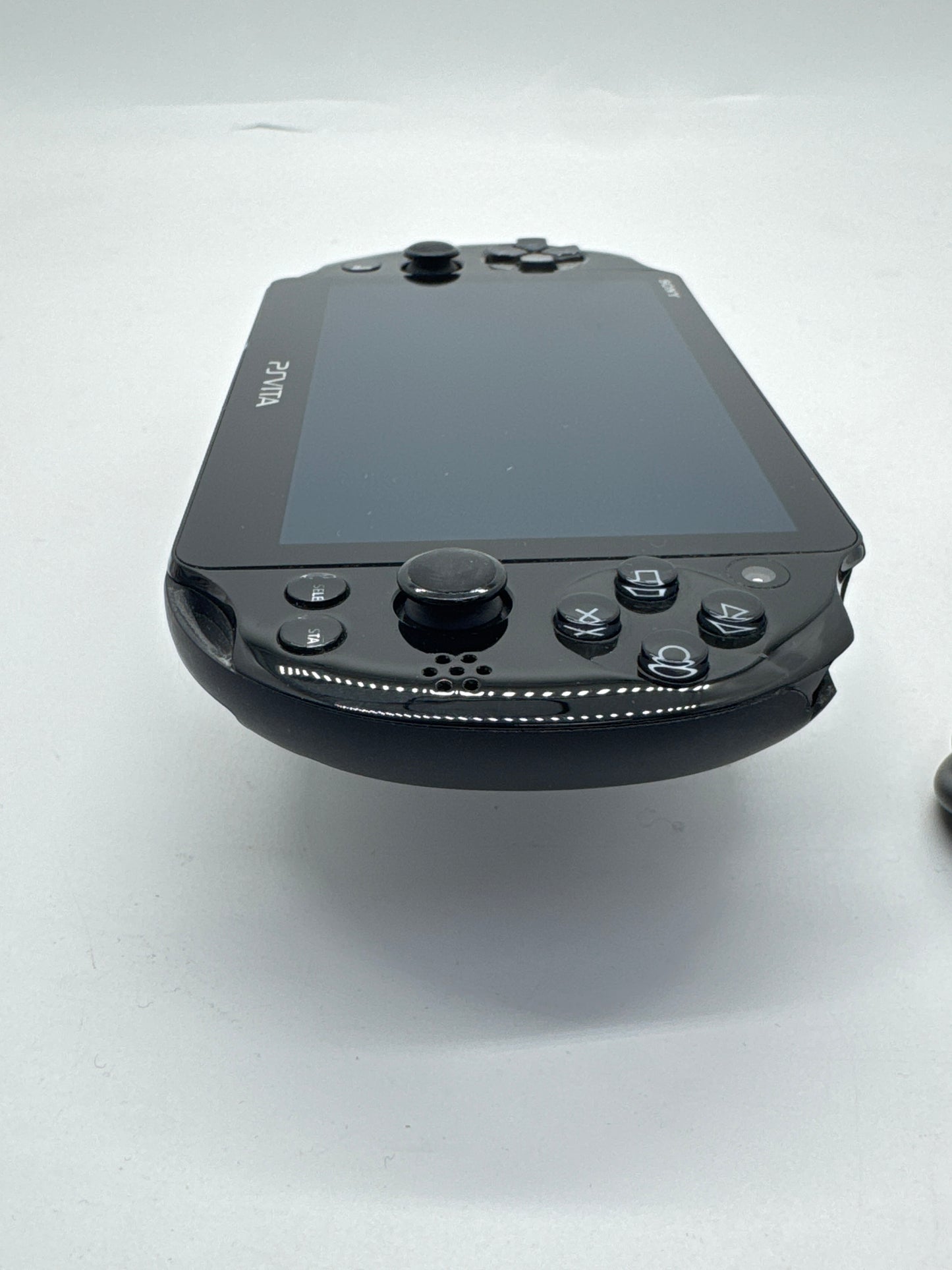 Sony PlayStation Vita PCH-2001 Black Console w/ Charger #87 Missing L & R Buttons AS IS