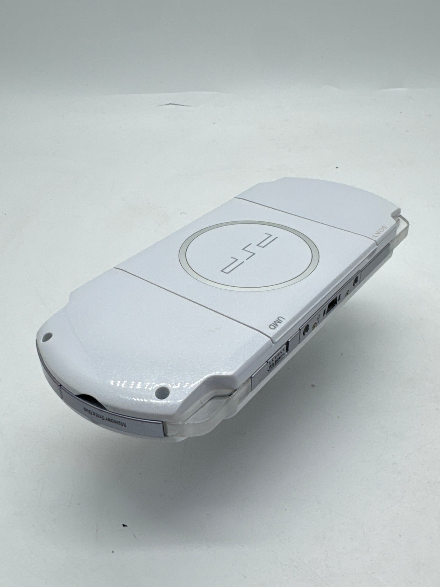 Sony PlayStation Portable PSP-3000 White Console #383 w/1200mAh Battery