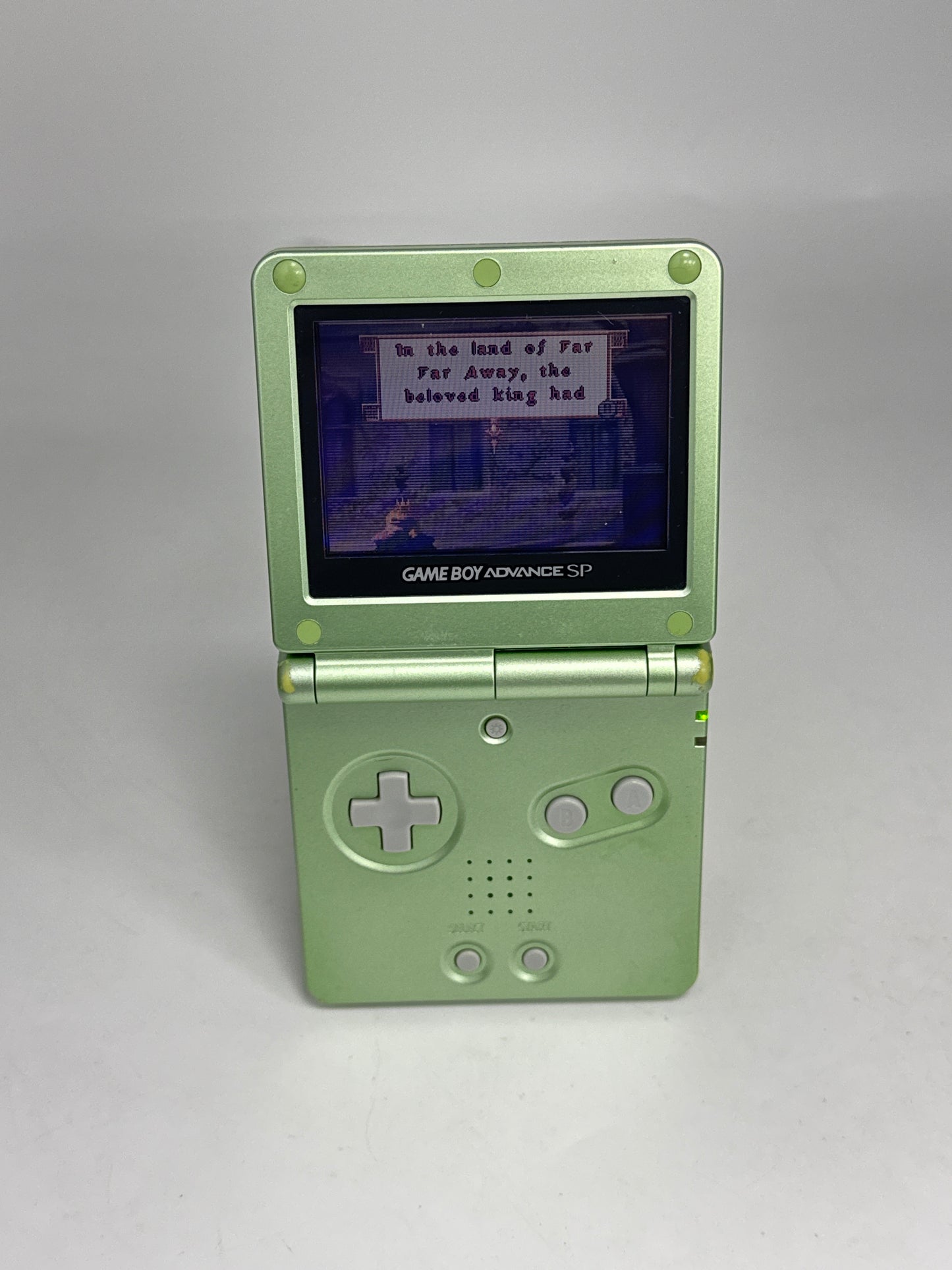 Nintendo Game Boy Advance SP AGS-001 Green Console Only #406