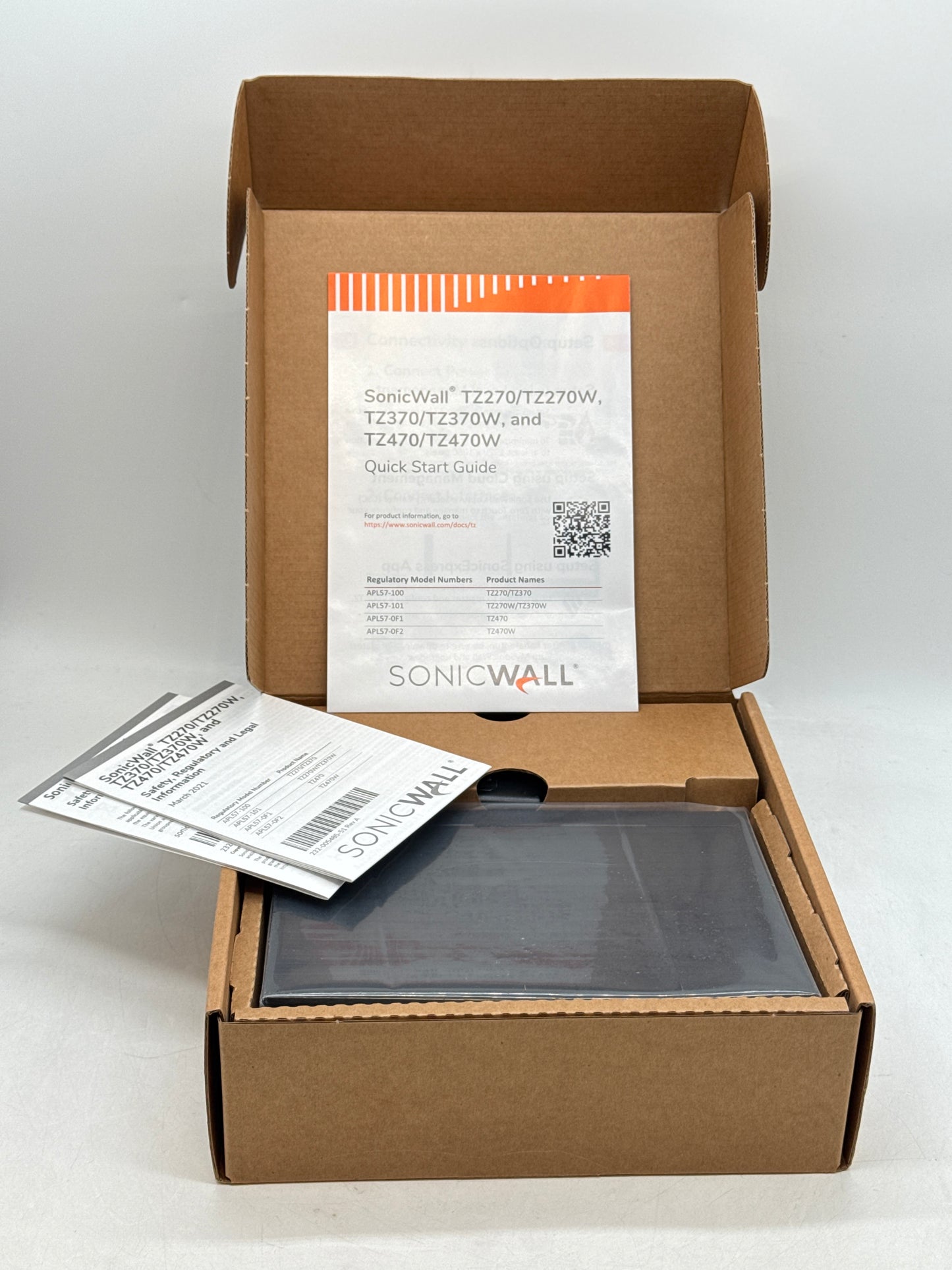 SonicWall TZ470 02-SSC-2831  Wireless-AC Base Appliance -New Open Box