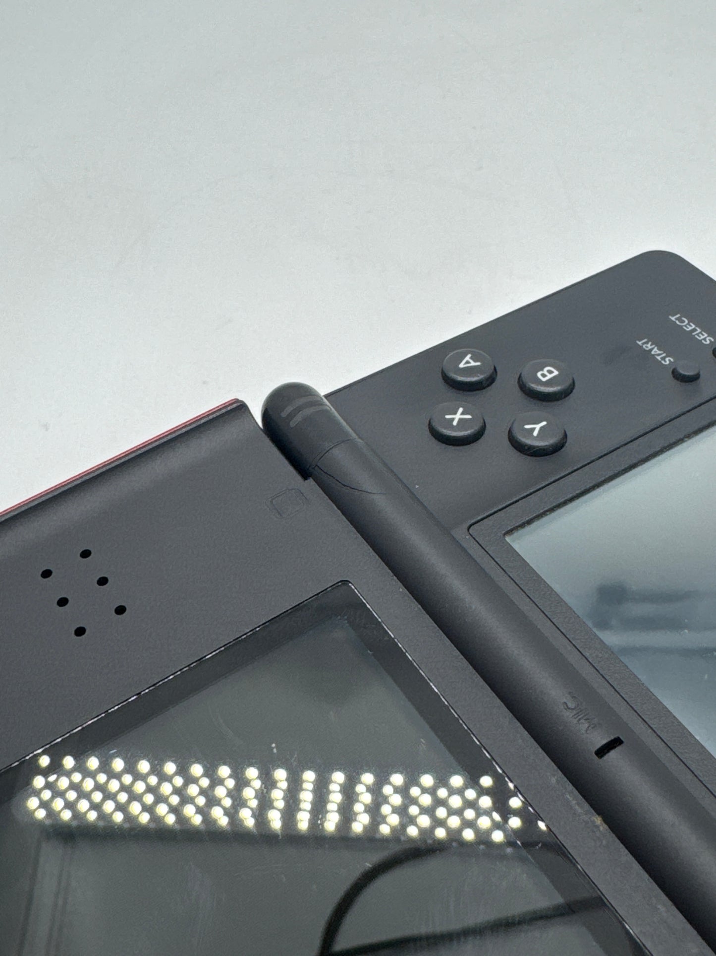 Nintendo DS Lite USG-001 Red & Black Console Only #68 READ AS IS