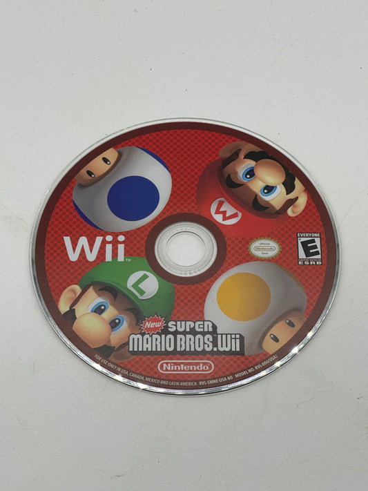 New Super Mario Bros. Wii for Nintendo Wii  - Free Shipping - DISK only