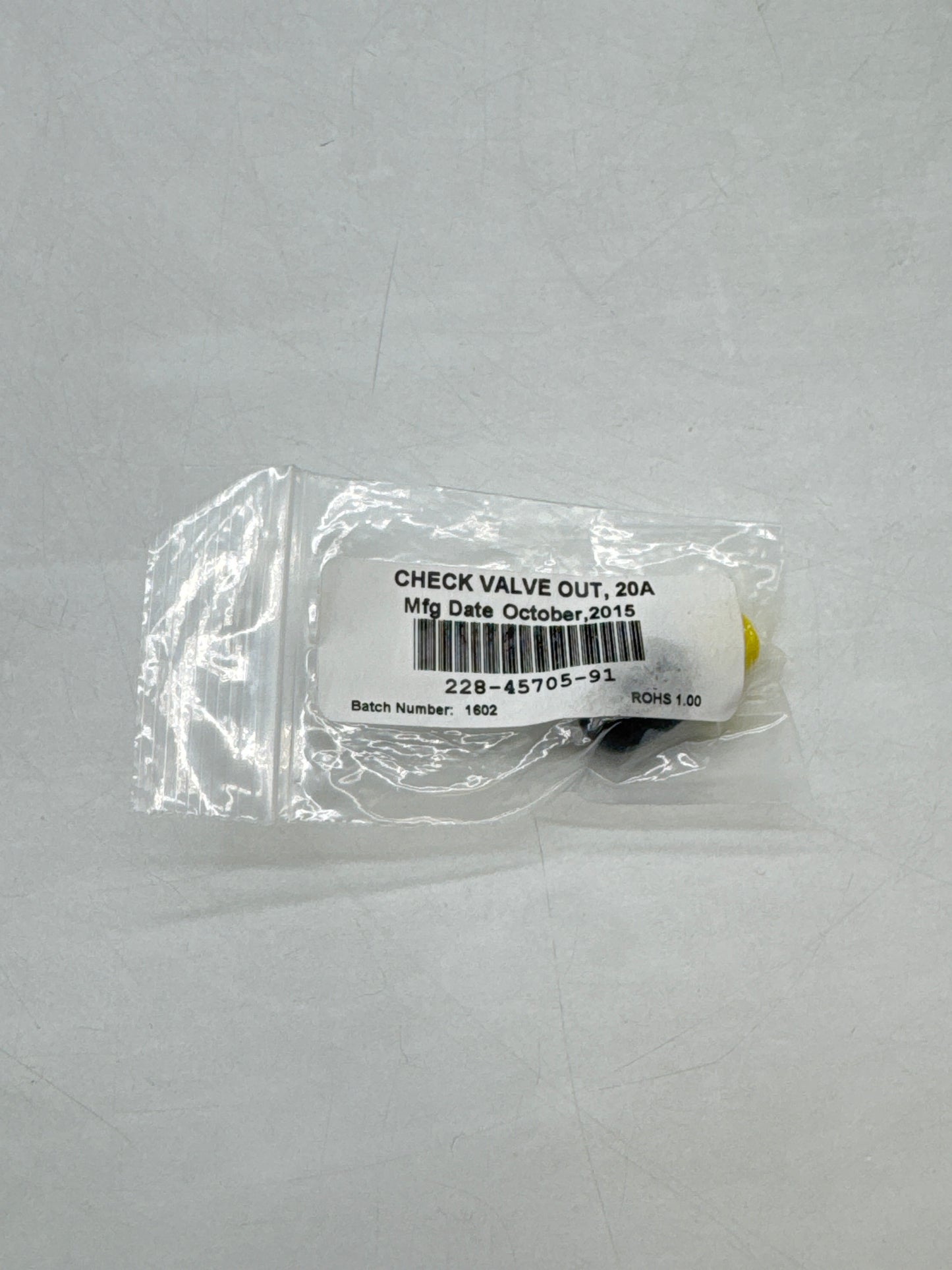 SHIMADZU 228-45705-91 Outlet Check Valve 20A - New