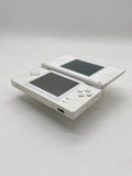 Nintendo DS Lite USG-001(JPN) Polar White Console - Bad left Bumper image 3