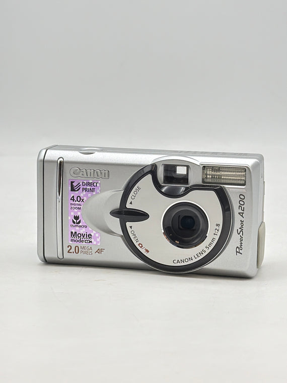 Canon PowerShot A200 2.0MP Digital Camera Silver