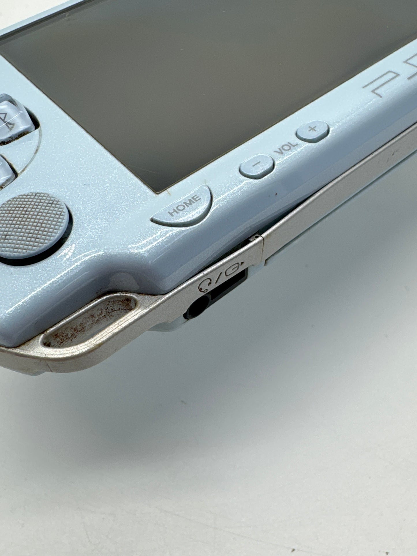 Sony PSP-2000 Blue Console #93 No Battery No Back Lid No Charger AS IS