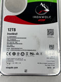 Lot of 2 Seagate IronWolf 12TB 3.5" SATA NAS Hard Drives - Used #12TB image 2