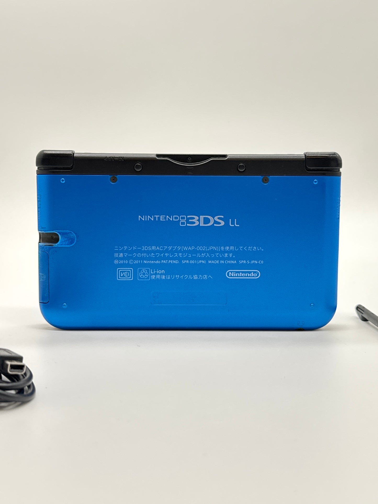 Nintendo 3DS XL LL SPR-001(JPN) Blue/Black Console #9