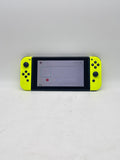 Nintendo Switch HAC-001 32GB Handheld Console Neon Yellow - Used image 1