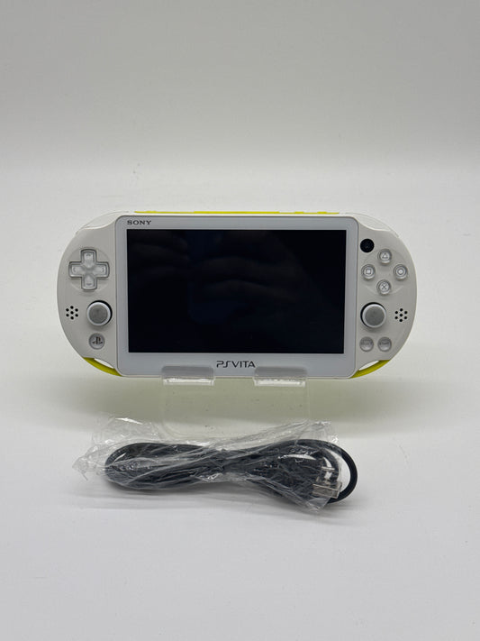 PS Vita PCH-2000 Sony PlayStation Console Lime Green w/Chargers