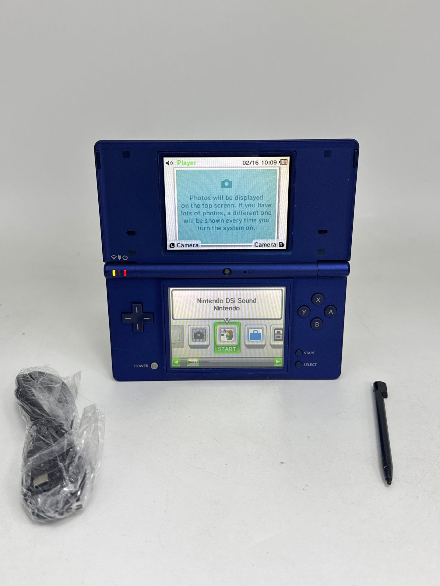 Nintendo DSi TWL-001(JPN) Blue Console #352 w/ Stylus & Charger