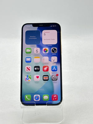 Unlocked Apple iPhone 12 Pro Max A2342 512GB Silver - Service Battery 76%
