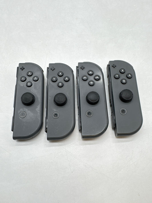Original Nintendo Switch Joy Cons Grey Model HAC-016 Right Side - Lot of 4
