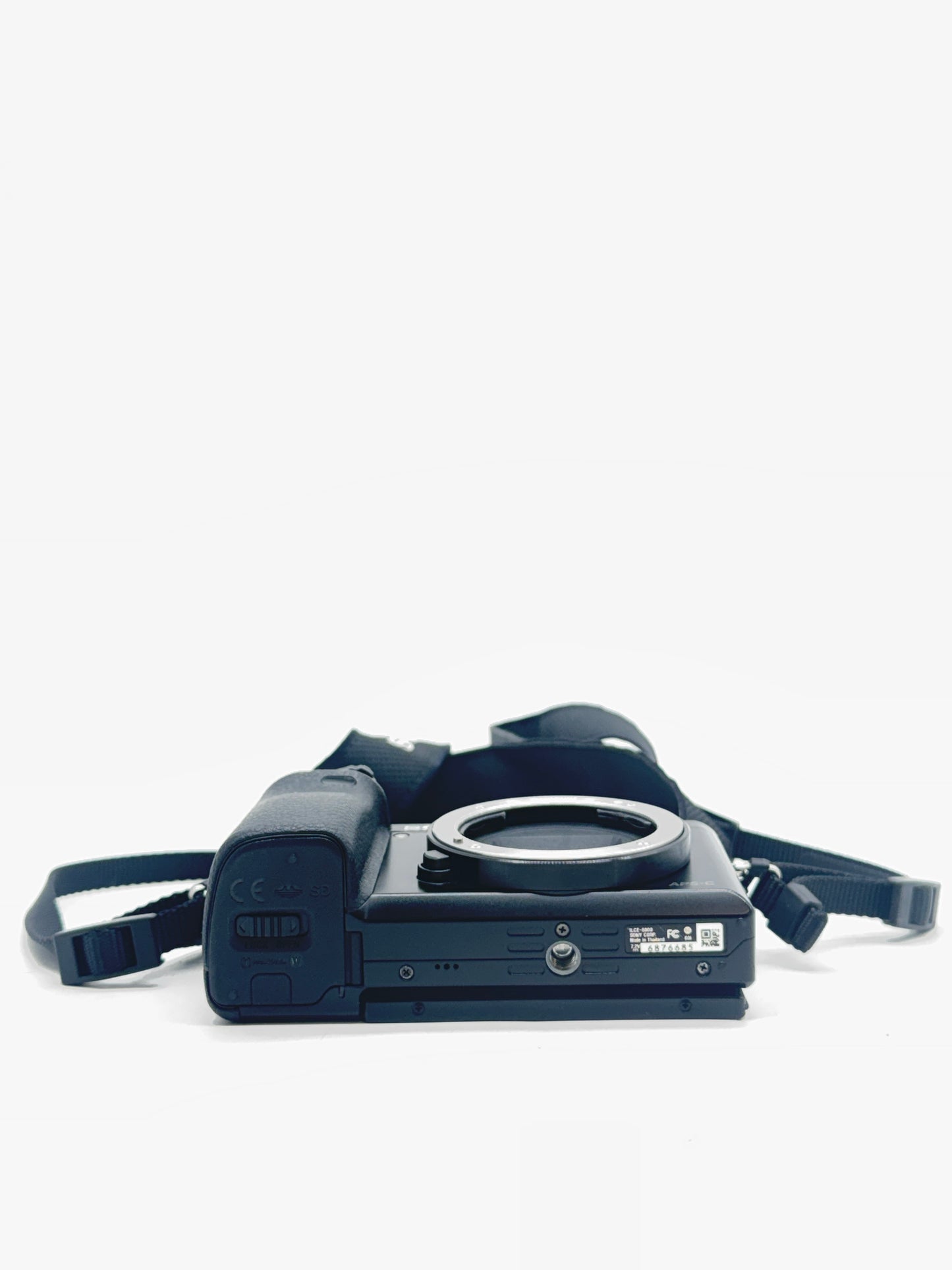 Sony A6000 24.3 MP Mirrorless Digital SLR Camera W/SD Card & Adapter - Black